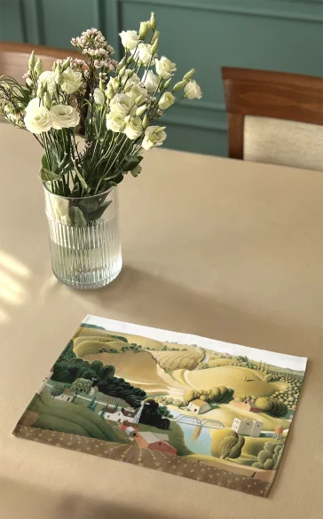 Podkładka na stół Stone City Grant Wood