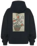 Bluza oversize Azalia w doniczce Ohara Koson