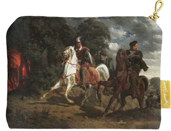 Kosmetyczka mini Ucieczka Henryka Walezego z Polski Artur Grottger