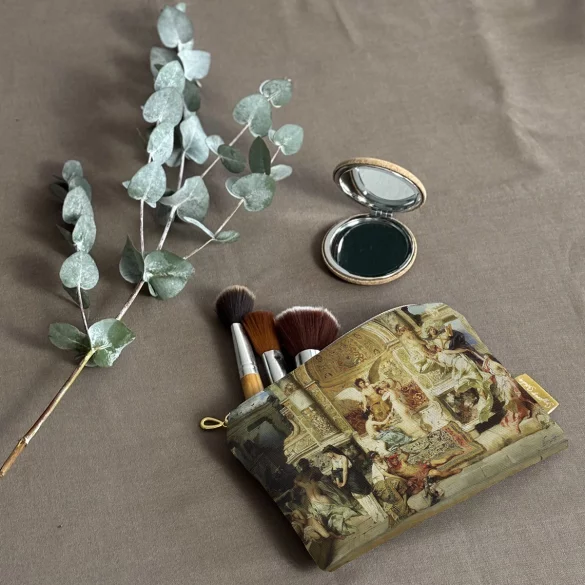 Kosmetyczka mini Kurtyna teatru Juliusza Słowackiego w Krakowie Henryk Siemiradzki