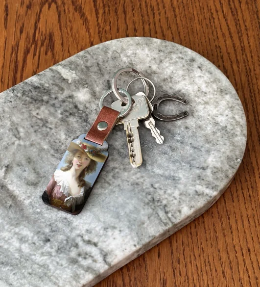 Brelok Autoportret w słomkowym kapeluszu Élisabeth Vigée-Lebrun