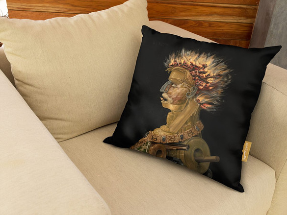 Poduszka Ogień Giuseppe Arcimboldo