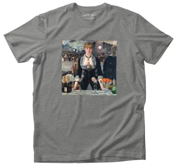 Koszulka z naszywką Bar w Folies-Bergère Édouard Manet