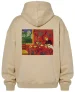 Bluza oversize Harmonia w czerwieni Henri Matisse