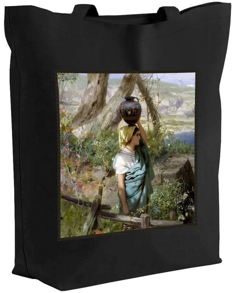 Torba z naszywką Nad źródłem Henryk Siemiradzki