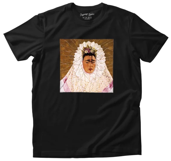 Koszulka z naszywką Diego w moich myślach Frida Kahlo