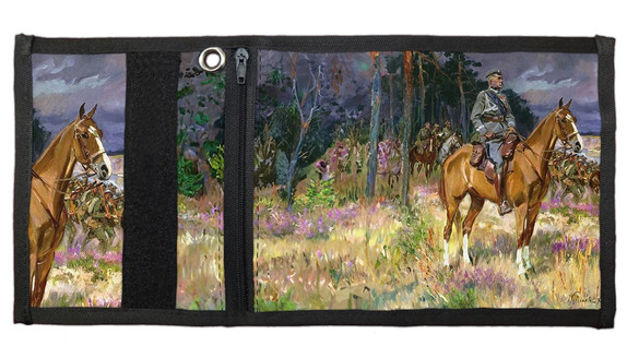 Portfel Józef Piłsudski na Kasztance Wojciech Kossak