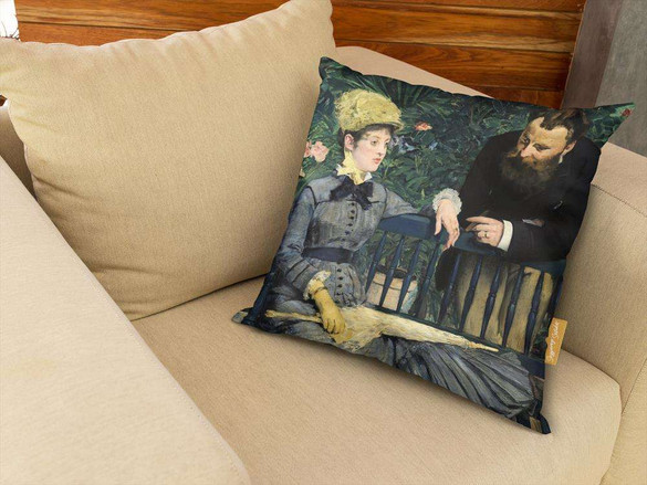 Poduszka W oranżerii Édouard Manet