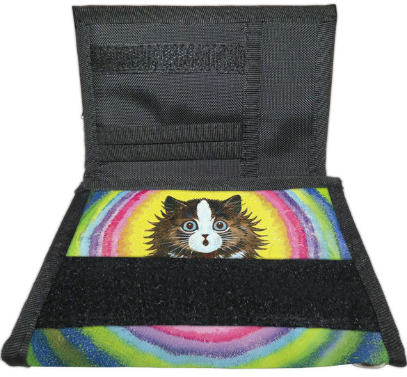 Portfel Kot w tęczy Louis Wain