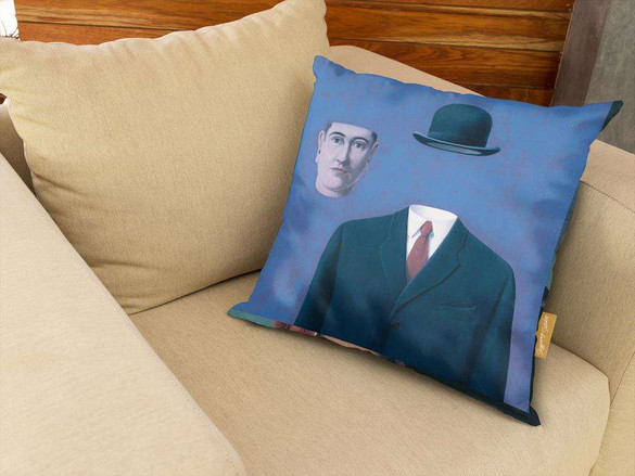 Poduszka Pielgrzym René Magritte