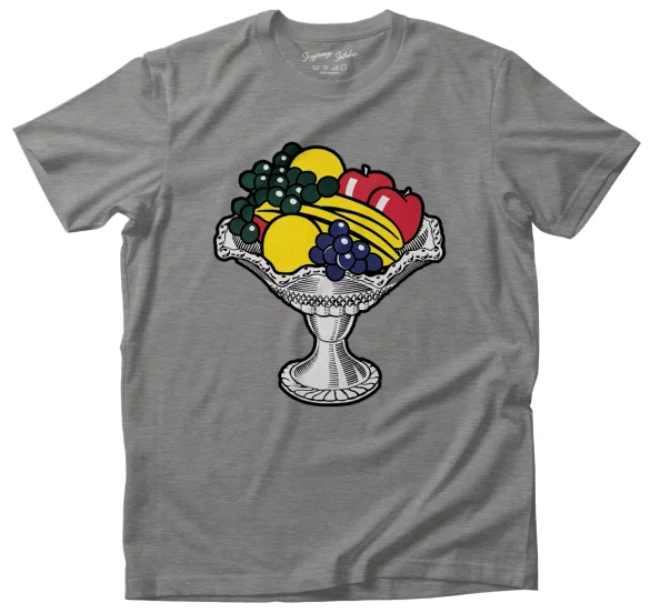 Koszulka Still life with crystal bowl Roy Lichtenstein