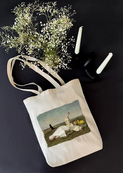 Torba bawełniana Babie lato Józef Chełmoński