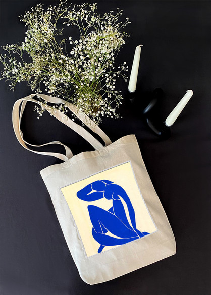 Torba z naszywką Niebieski akt Henri Matisse