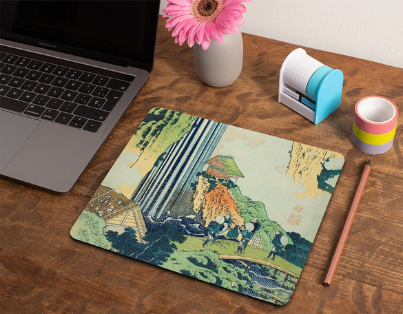 Podkładka Wodospad Ono na drodze Kisokaidō Katsushika Hokusai 36x29cm