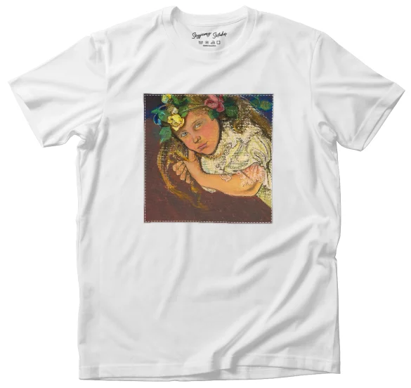 Koszulka z naszywką Portret panny Sternbachówny Stanisław Wyspiański