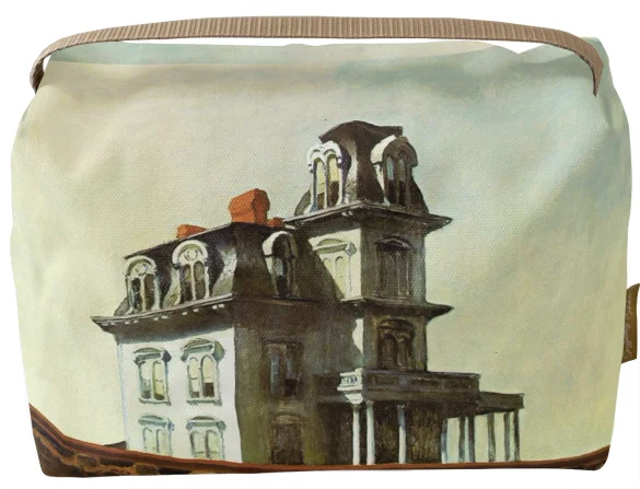 Kosmetyczka kuferek Dom przy torach kolejowych Edward Hopper
