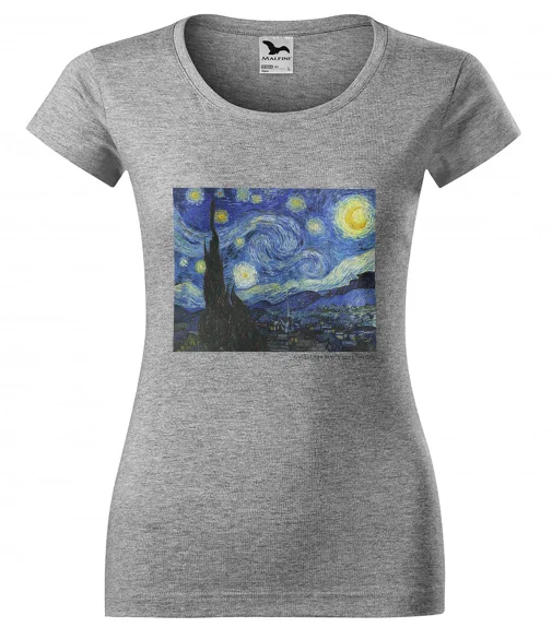 Bluzka damska Gwiaździsta Noc Vincent Van Gogh