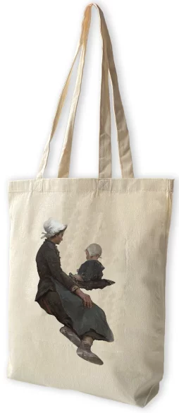 Torba bawełniana Nad morzem Anna Bilińska-Bohdanowiczowa