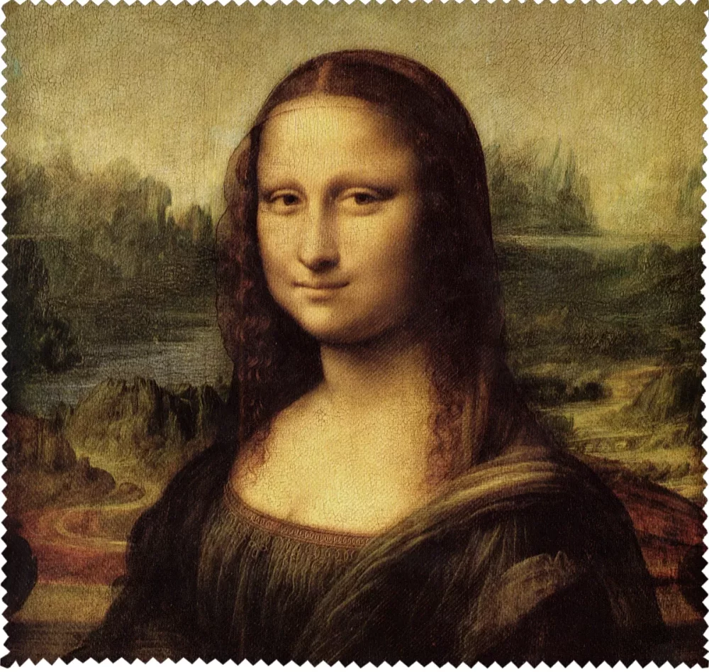 Ściereczka do okularów Mona Lisa Leonardo da Vinci