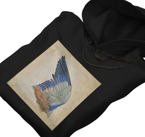 Bluza z naszywką Skrzydło niebieskiego walca, Kopia oryginału Albrechta Durera Hans Hoffmann