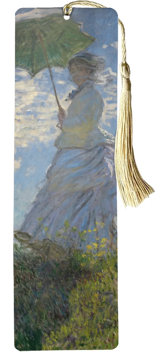 Zakładka do książki Kobieta z parasolem Claude Monet