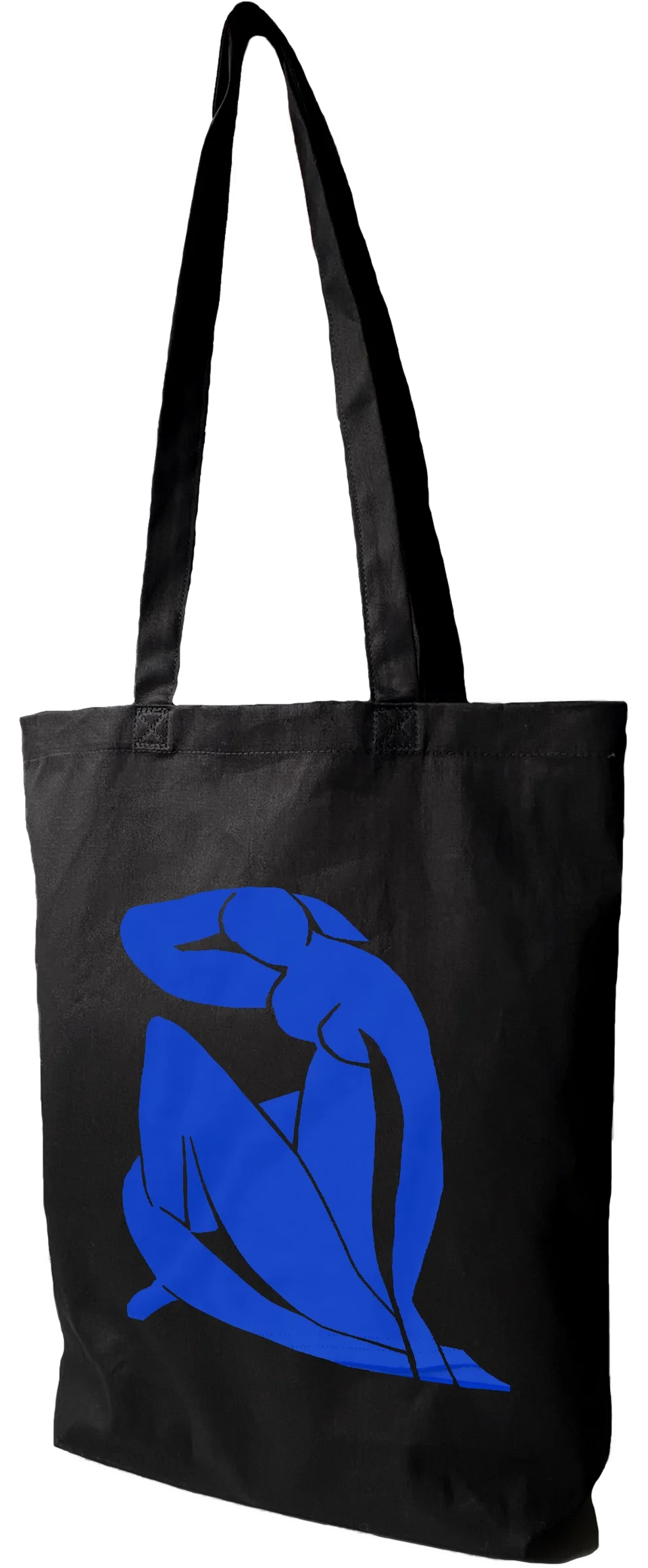 Torba bawełniana Niebieski akt Henri Matisse, Czarna