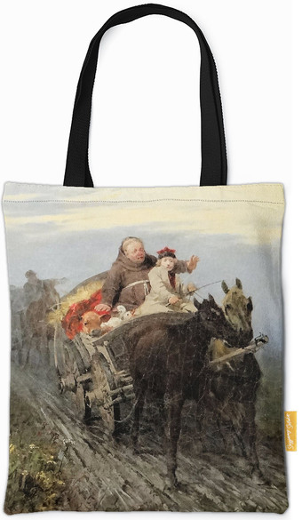 Torba na ramię Powrót kwestarza Alfred Wierusz-Kowalski