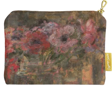 Kosmetyczka mini Kwiaty - Anemony Olga Boznańska