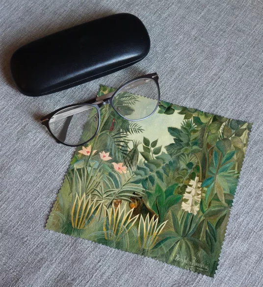 Ściereczka do okularów The Equatorial Jungle Henri Rousseau