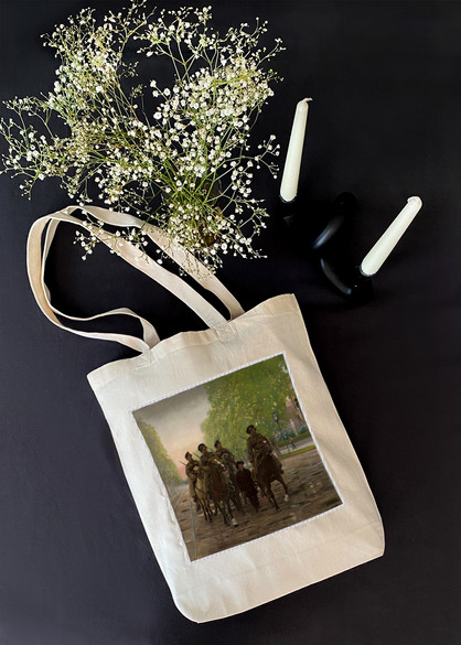 Torba z naszywką Wiosna 1905 Stanisław Masłowski