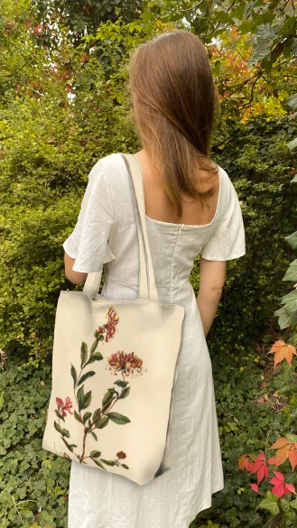 Torba na ramię shopper Wiciokrzew William Kilburn