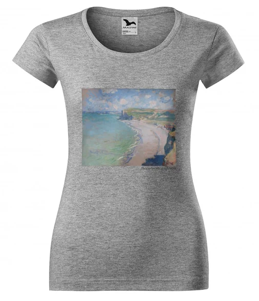 Bluzka damska Plaża w Pourville Claude Monet
