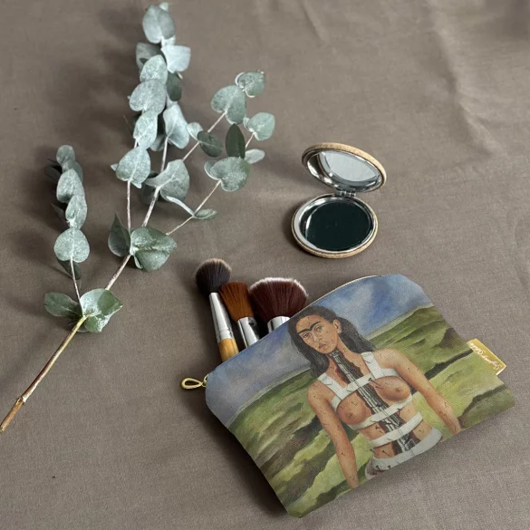 Kosmetyczka mini Strzaskana kolumna Frida Kahlo