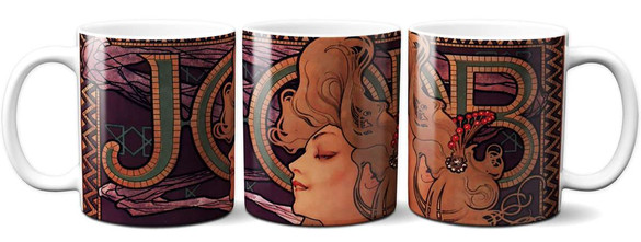 Kubek Job Alfons Mucha