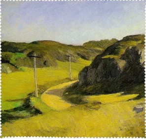 Ściereczka do okularów Droga w Maine Edward Hopper