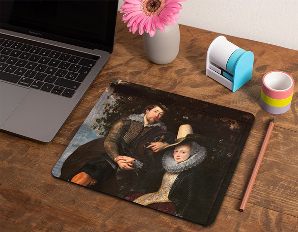 Podkładka Autoportret z pierwszą żoną Izabelą Brant Peter Paul Rubens 36x29cm