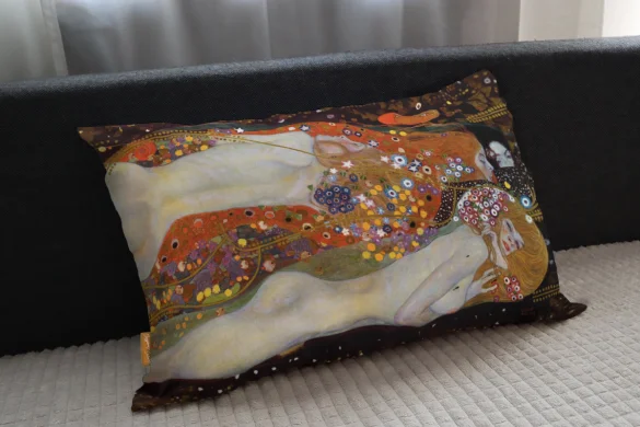Poduszka Węże Wodne II Gustav Klimt 60x40 cm