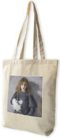 Torba z naszywką Dziewczyna z chryzantemami Olga Boznańska