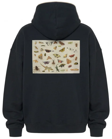 Bluza oversize Studium owadów Jan van Kessel (starszy)