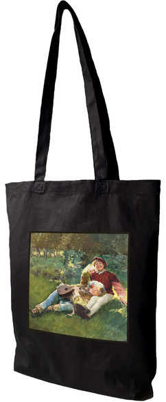 Torba z naszywką Wesołe pacholęta Leon Wyczółkowski