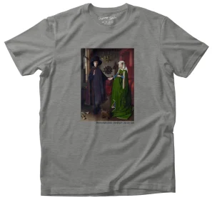 Koszulka z nadrukiem Portret małżonków Arnolfinich Jan Van Eyck
