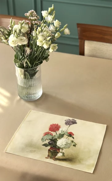 Podkładka na stół Peonie Anna Bilińska-Bohdanowiczowa