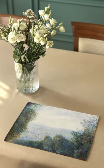 Podkładka na stół Dolina Auvers nad rzeką Oise Pierre-Auguste Renoir