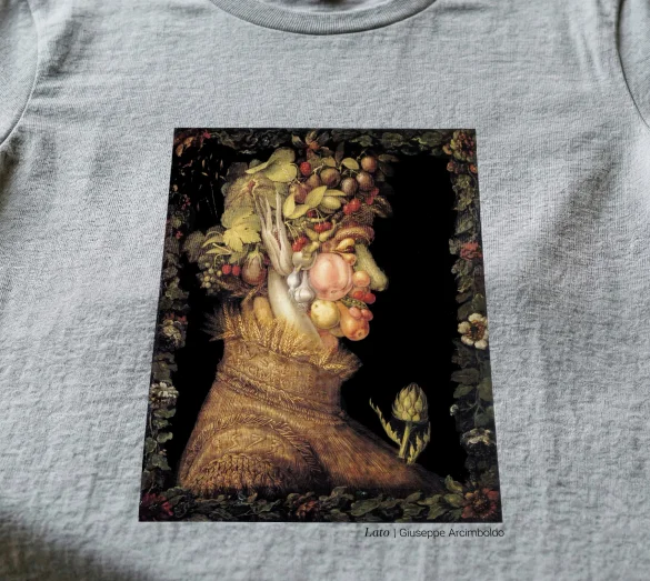 Koszulka z nadrukiem Lato Giuseppe Arcimboldo