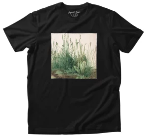 Koszulka z naszywką Studium traw Albrecht Dürer