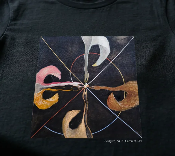 Bluzka damska Łabędź, Nr 7 Hilma af Klint