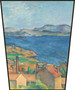 Ekran Zatoka Marsylii widziana z L​ ​Estaque​ 1885​ Paul Cezanne