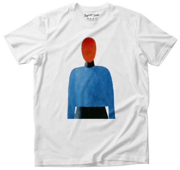 Koszulka Popiersie kobiety Kazimir Severinovich Malevich