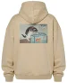 Bluza oversize Kot i złota rybka Ohara Koson