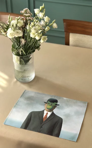 Podkładka na stół Syn człowieczy René Magritte